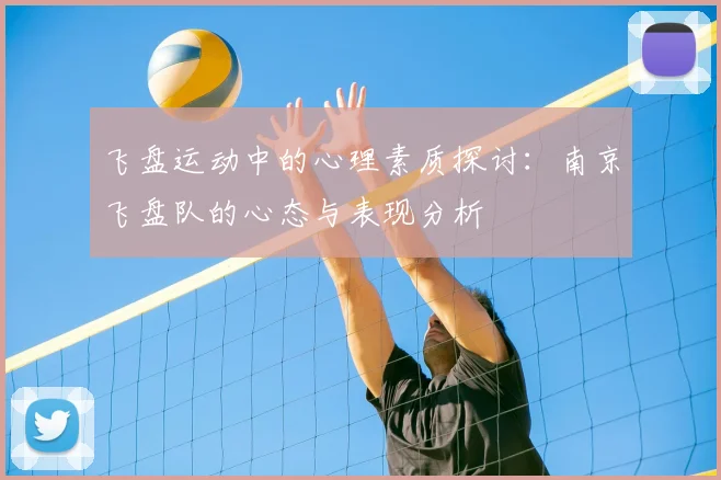 飞盘运动中的心理素质探讨：南京飞盘队的心态与表现分析