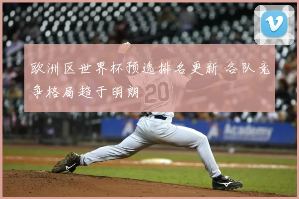欧洲区世界杯预选排名更新 各队竞争格局趋于明朗